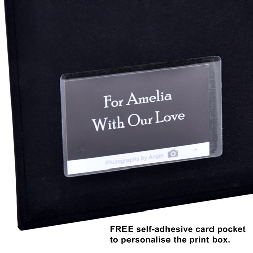 Free self-adhesive card pocket