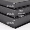 Bliss Classique print box depths