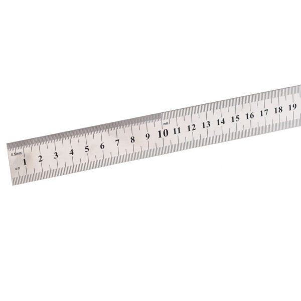 Stainless steel ruler