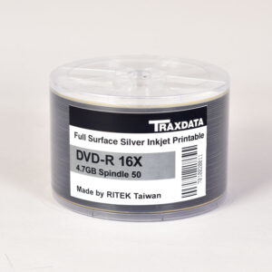 Traxdata 16x PRINTABLE DVD -R SILVER