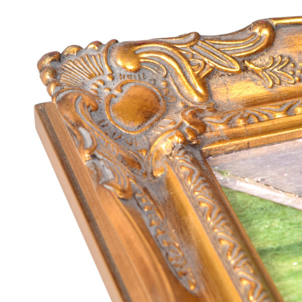 Swept frame 678 in gold