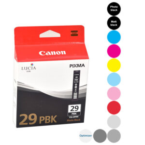 Canon Pro 1 Series 29 ink cartridges