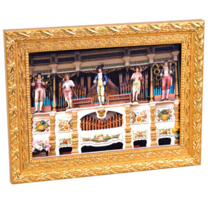 Florentina ornate gold real wood frame