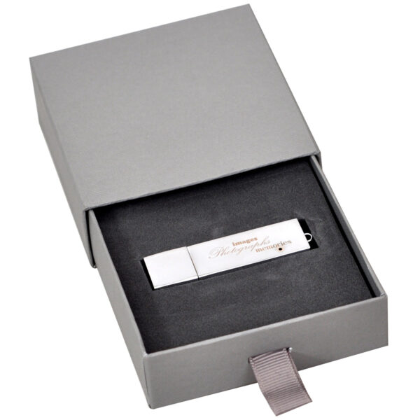 Slider flash drive presentation box