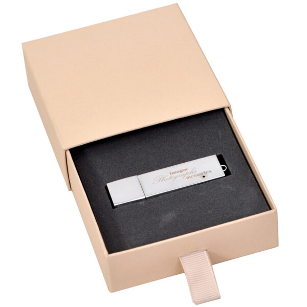 Slider flash drive presentation box