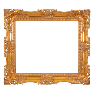 Swept frame 627 gold