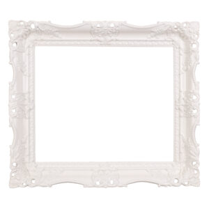 Swept frame 627 white