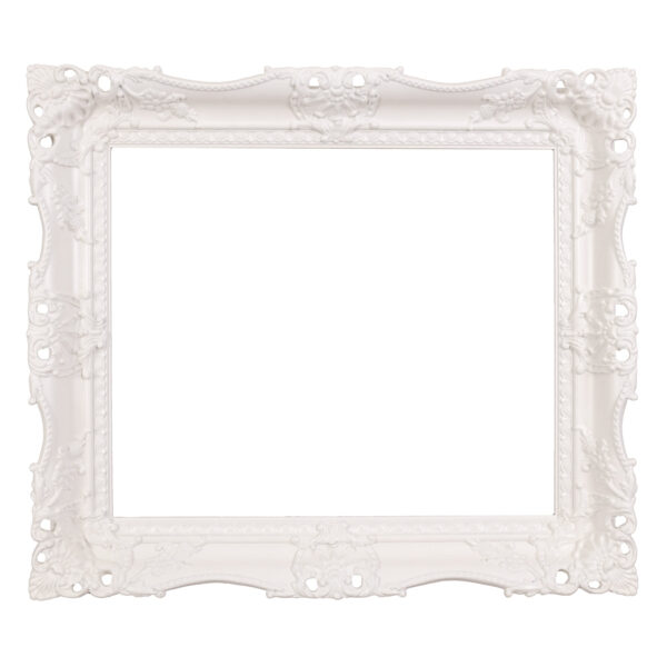 Swept frame 627 white