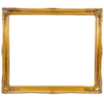 Swept frame 816 in gold