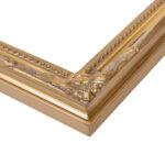 Swept frame 816 in gold