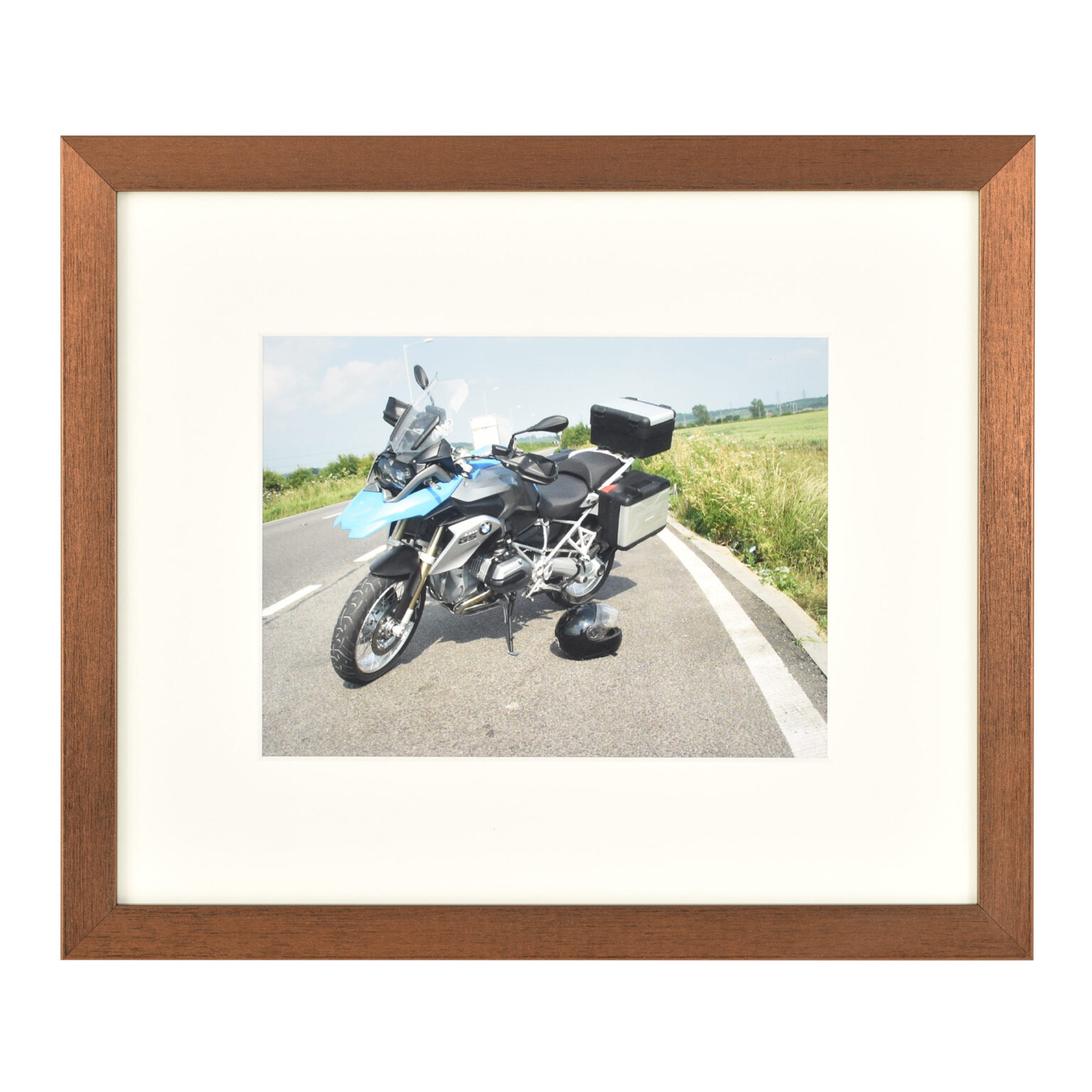 Freedom Copper Picture Frame Maple Framing