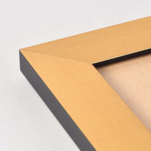 Freestyle gold picture frame corner