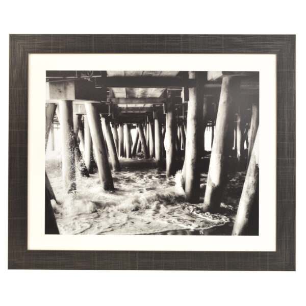 Freestyle gunmetal picture frame with mount