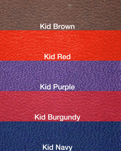 Kid material colour swatches