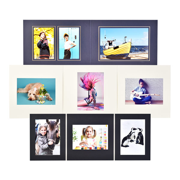 Triple photo folders