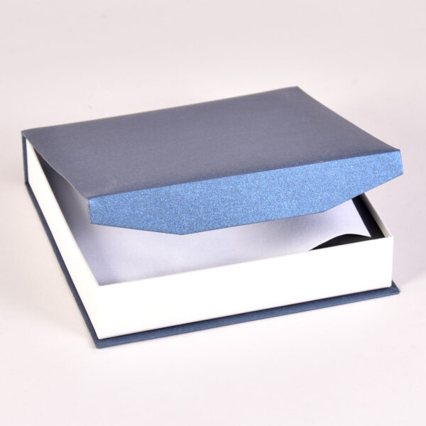Bliss 2 print box in blue/white