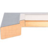 Felicia Pastel Grey High Gloss frame