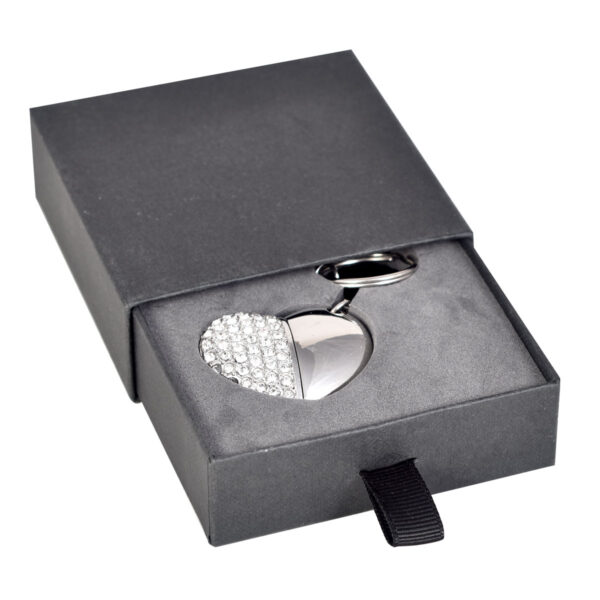 Slider flash drive presentation box in black