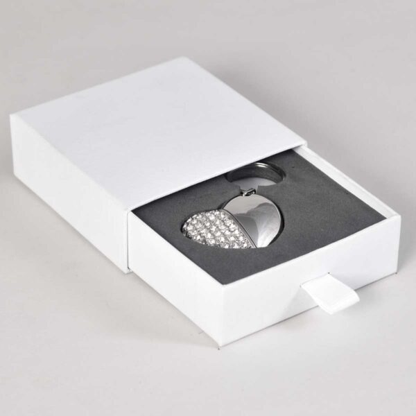 Slider flash drive presentation box in white