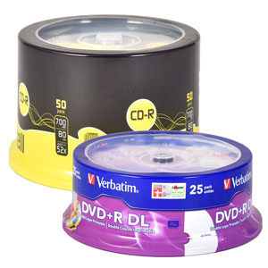 CD & DVD Media