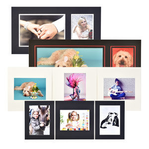 Multi Aperture Photo Mounts & Folders