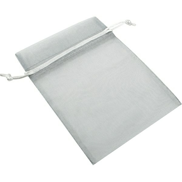Silver Grey Organza Bag (optional)
