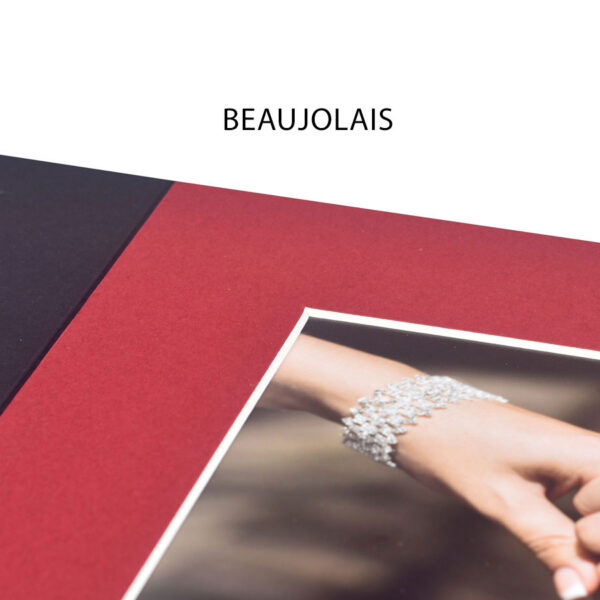 Haven Beaujolais Bevelled Slip-in Folder