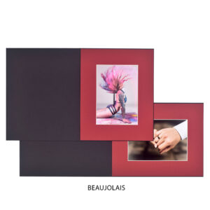 Haven Beaujolais Bevelled Slip-in Folder