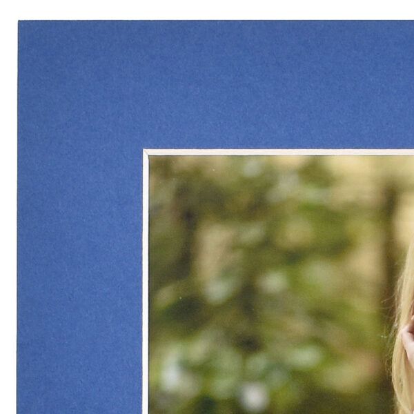 Haven Bevelled Royal Blue Photo Mount