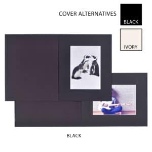 Haven Black Bevelled Slip-in Folder