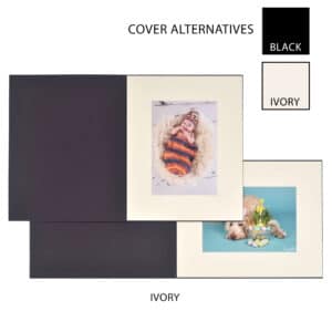 Haven Ivory Bevelled Slip-in Folder