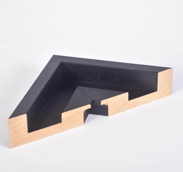 Fortuna Black Picture Frame - corner