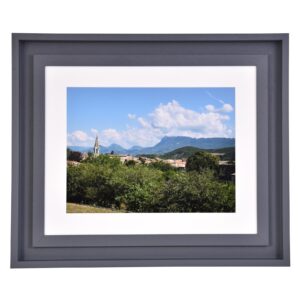 Fortuna Dark Grey Picture Frame