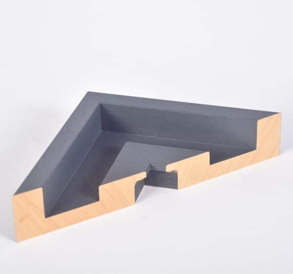 Fortuna Dark Grey Picture Frame - corner