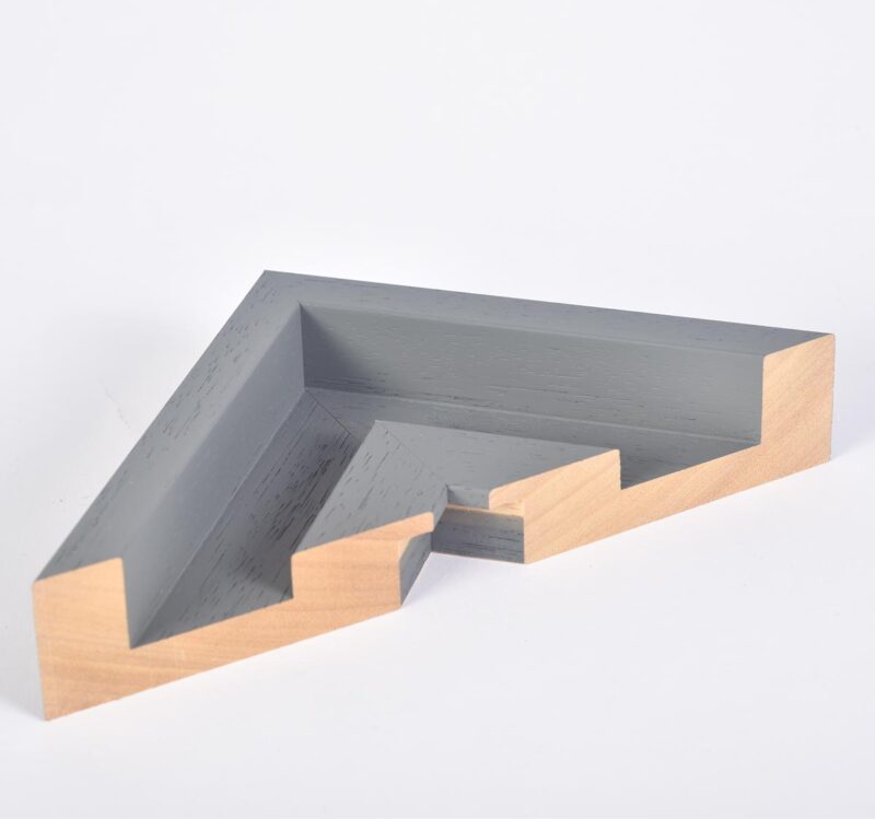Fortuna Grey Picture Frame - Maple Framing