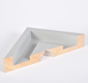 Fortuna Light Grey Picture Frame - corner