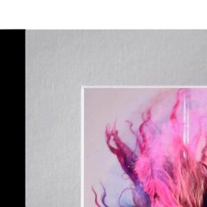 Haven Metallic Silver Slip-in Folder corner