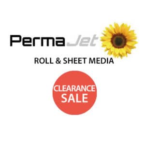 PermaJet Roll and Sheet Media Clearance