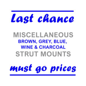 Miscellaneous Colours Photo Strut Mounts - CLEARANCE