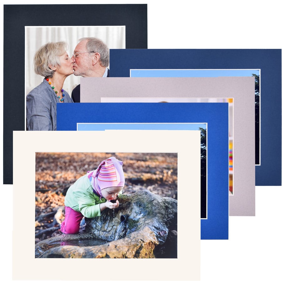 Haven Bevel Cut Mounts with Backs