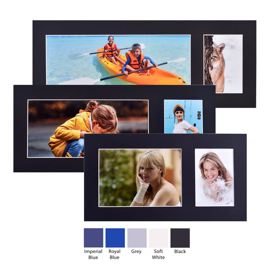 Haven Bevel Cut Dual Print Mounts