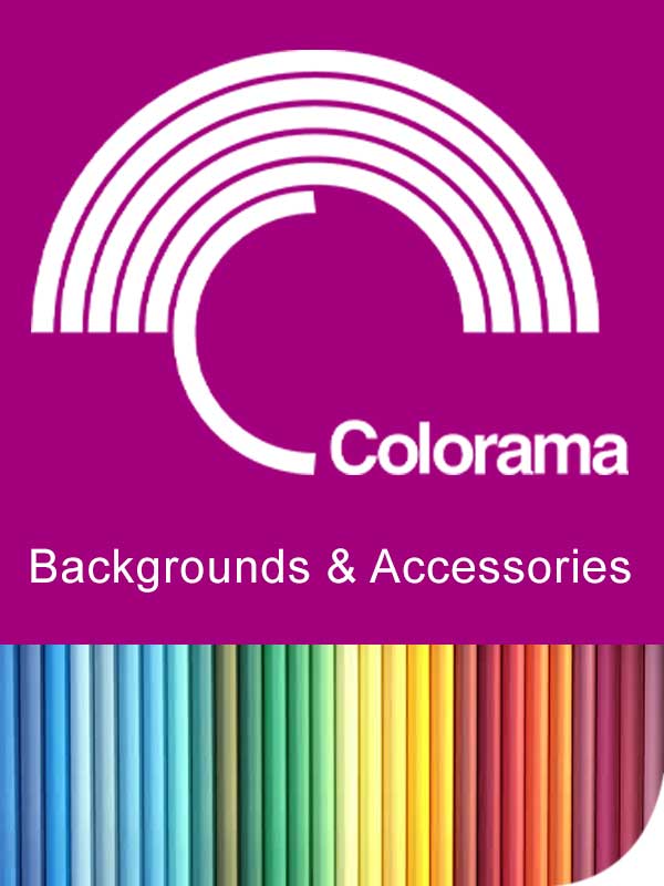 Colorama backgrounds and accessories