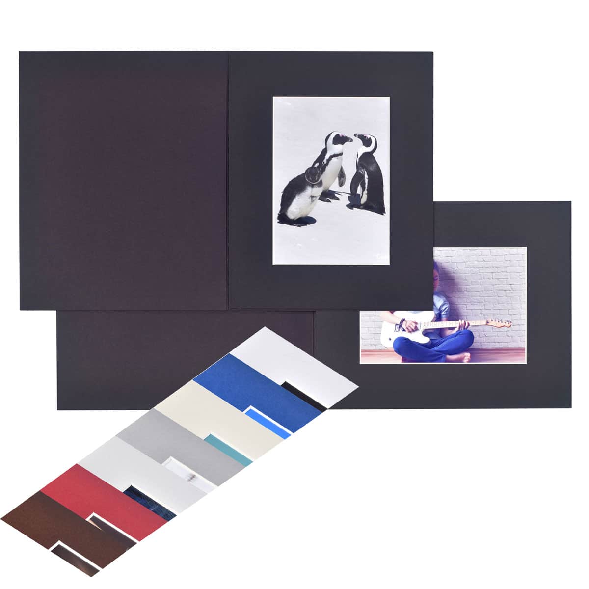 Haven slip-in folders in a variety of colours