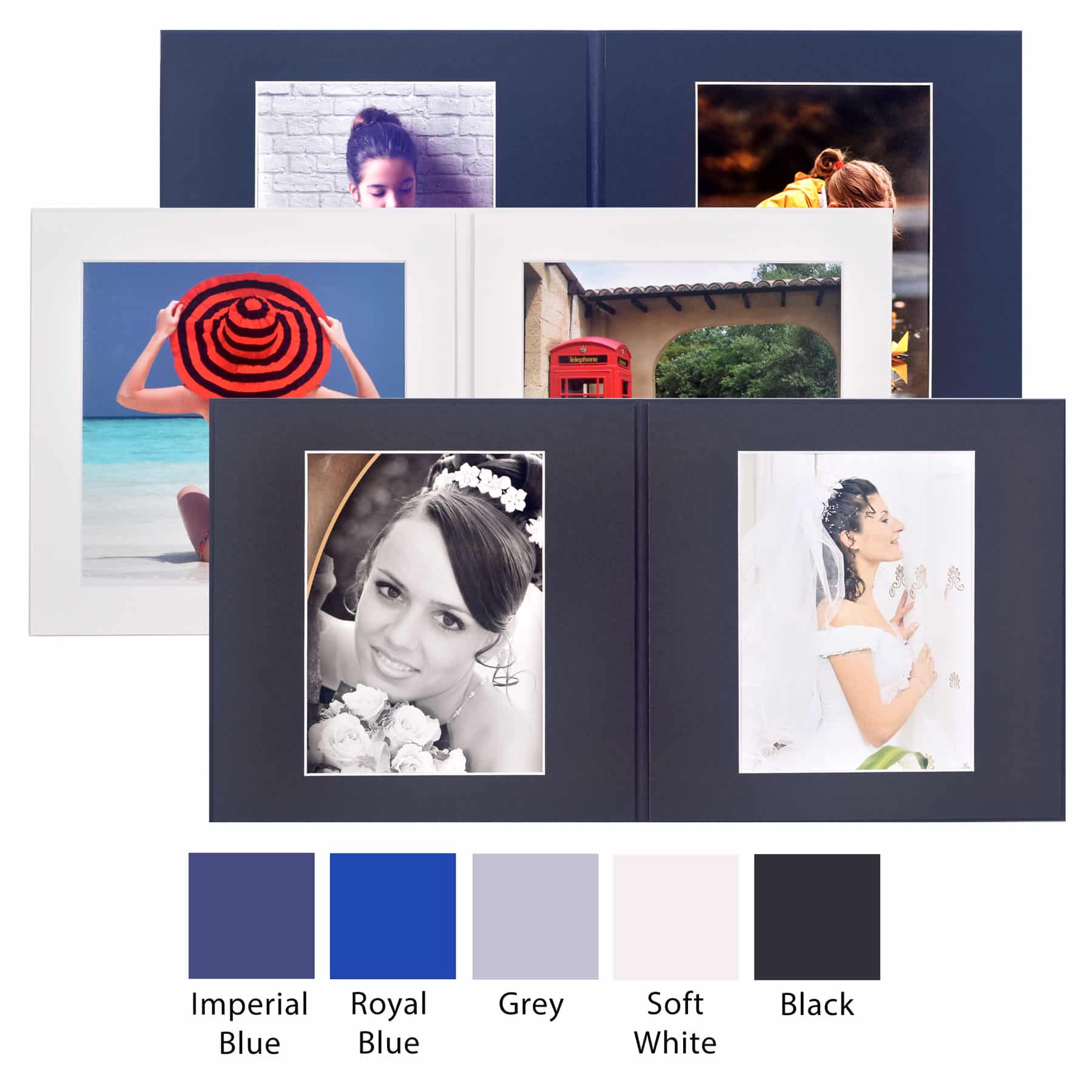 Haven Bevelled 10" x 10" Double Folders