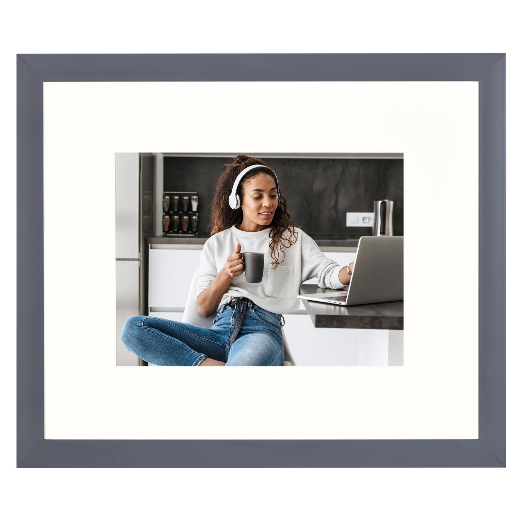 Freedom Grey Picture Frame