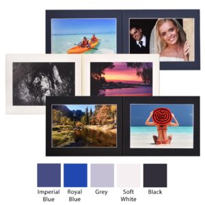 Haven 14" x 14" Double Folders for two landscape photos